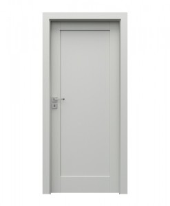 Окрашеные двери Porta Grande модель А.0, серые, RAL 7035