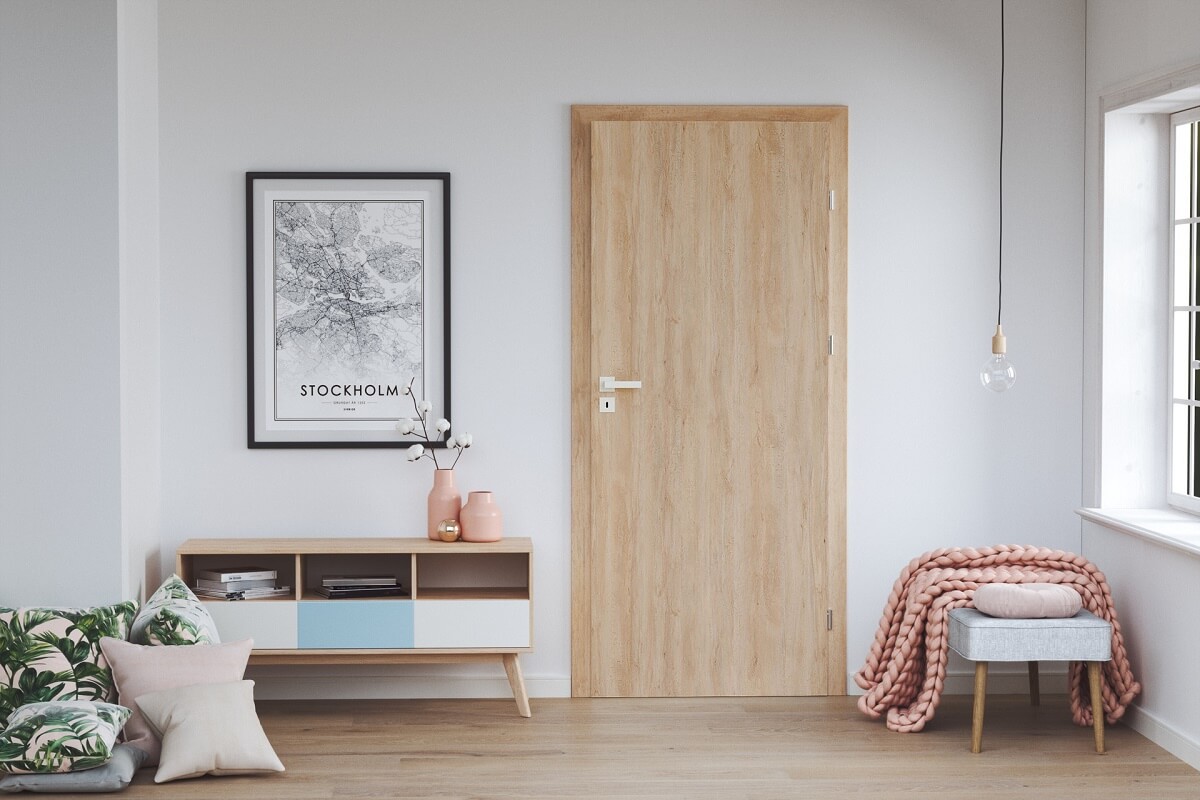 двери в стиле минимализм - ламинированные двери Porta DECOR