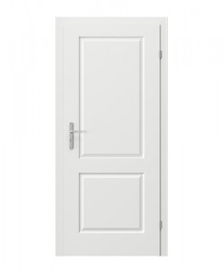 Дверь белая с филёнкой межкомнатные Royal Premium модель А, RAL 9003 в классическом стиле
