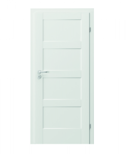 Белые двери Skandia Premium модель A.0, RAL 9003