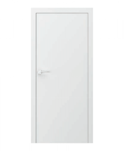 дверь белая Desire модель 1 гладкая, окрашенная акриловой краской UV RAL 9003