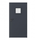 Дверь противопожарная металлическая EI60 модель 2, цвет антрацит RAL 7024