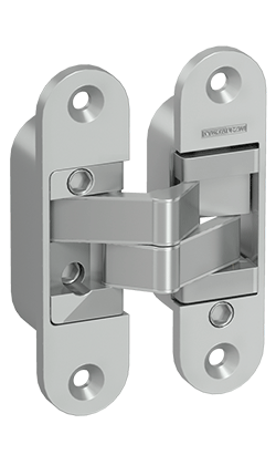 Петли 3D Standard цвет серебряный матовый для дверей Porta